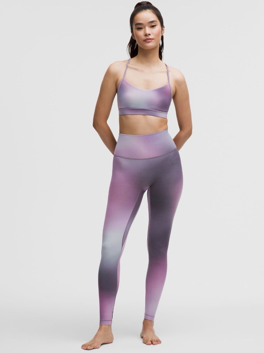 lululemon Align No Line™ High-Rise Pant 28" (NWT) Aurora Haze Purple Multi, 6